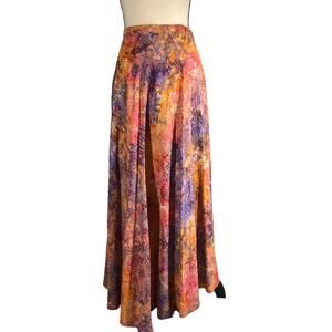 Go Fish abstract maxi skirt XS